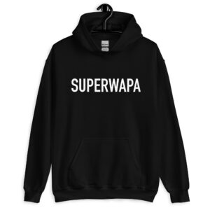 SUPERWAPA (Hoodie Black)